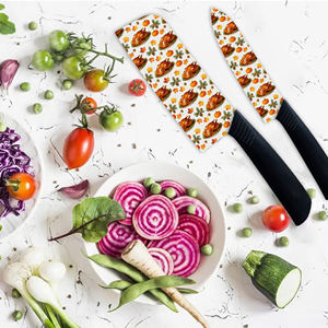 New Trend 2 Set Ceramic <b>Kitchen</b> <b>Knife</b> Premium Quality <b>Sharp</b> Chef Ambidextrous Dishwasher Safe Factory Wholesale Fast Delivery - Product Image 5