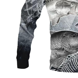 เสื้อโปโลพิมพ์ลาย3D โพลีเอสเตอร์สำหรับผู้ใหญ่ชายและหญิงเสื้อตกปลากันน้ำไซส์ใหญ่พิเศษบริการ OEM - Product Image 6