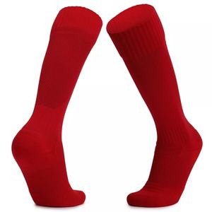 Chaussettes de sport pour hommes en gros, mi-mollet, pour le football, le baseball, le football américain, chaussettes de performance avec coussinets, chaussettes d'entraînement, unisexe-adulte - Product Image 5