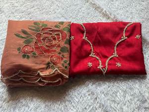 นุ่มมากและน้ำหนักเบางานแฟนซีดอกไม้พิมพ์ลายดอกไม้5.5 MTR ยาวยาวหนัก Saree ชาติพันธุ์หนักสำหรับผู้หญิงและเด็กผู้หญิง - Product Image 5