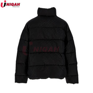 Veste matelassée unisexe personnalisée OEM, style streetwear, respirante, col mandarin, élégante, vêtements d'hiver chauds pour l'extérieur, confortable - Product Image 5