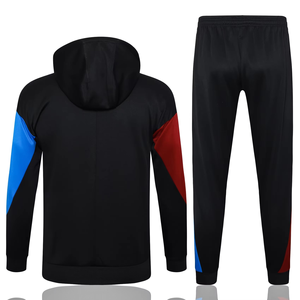 Ensemble de survêtement pour homme, uniforme de football d'hiver personnalisé, respirant, séchage rapide, fermeture éclair intégrale, uniforme d'entraînement de haute qualité - Product Image 2