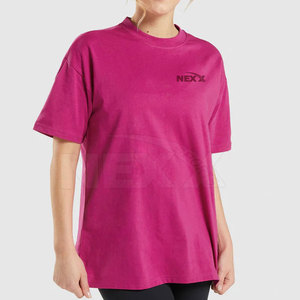 Color sólido Precio bajo Mujeres Camisetas Venta al por mayor En stock Mujeres Camisetas Nueva llegada Mujeres Camisetas - Product Image 1