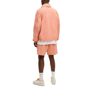 Ensemble de survêtements de sport pour hommes, coupe-vent d'hiver, couleur unie, 2 pièces, respirant, antibactérien, léger, shorts de jogging 2027 - Product Image 3