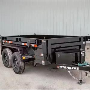 Remolque volquete agrícola de 4 ruedas para agricultura de calidad, solo 10 toneladas - Product Image 1