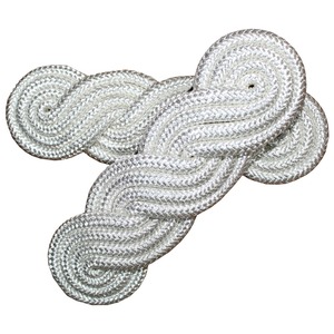 ALTA CALIDAD UK ROYAL TACTICAL EPAULETTE CORDÓN HOMBRO TABLAS DE PLATA CABLE NO MYLAR HECHO - Product Image 3