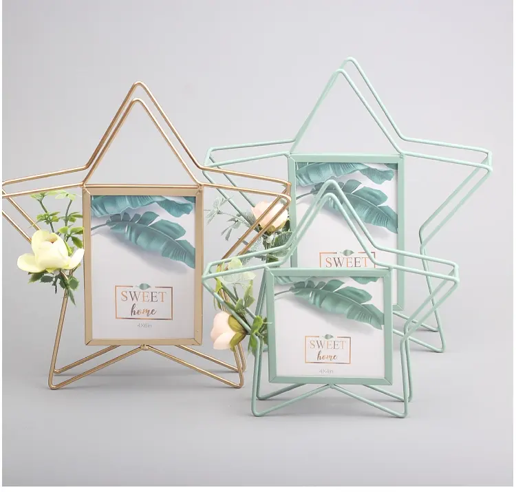 SuXiu OEM Star Display acrílico elegante inspiração decorado moldura de estrela