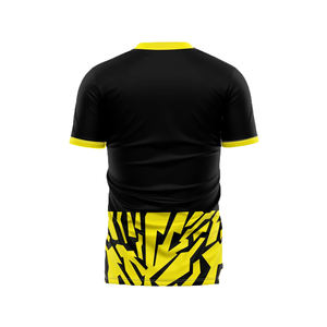 Maillot de football 100 % polyester fabriqué en usine, best-seller, personnalisable avec le nom de l'équipe, design respirant - Service OEM, marque privée, vêtements de football - Product Image 4