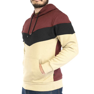 Sudadera con Capucha para Hombre, de Poliéster/Algodón, Estilo Urbano, Holgada, Informal, con Forro Polar Grueso, Estampada o Lisa, para Otoño - Product Image 2