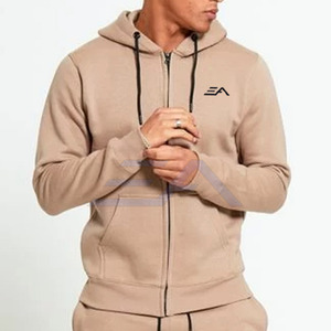 Chándal Deportivo Informal con Capucha para Hombre, Transpirable, de Alta Calidad, para Invierno, con Logotipo Personalizado, MOQ Bajo - Product Image 5