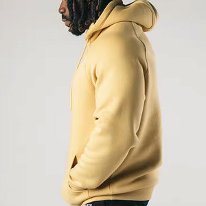 Pull à capuche pour hommes avec logo personnalisé en gros Sweat à capuche uni en coton biologique 100% pour hommes Vintage Washed Heavyweight Blank - Product Image 4