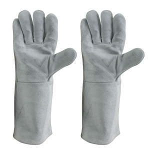 Gants de soudage TIG en cuir de vachette de qualité supérieure, résistants à la chaleur et au feu, 16 pouces, choix du soudeur, meilleur prix, gants de sécurité - Product Image 4