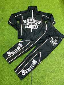 Chaqueta cortavientos reflectante de 3m personalizada de fábrica OEM al por mayor y pantalones de nailon, chándal cortavientos para hombre - Product Image 2