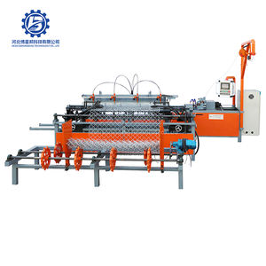 Machine de fabrication de maille de clôture de maillon de chaîne à fil unique d'usine directe pour le rouleau automatique - Product Image 1