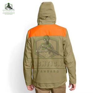 Vente directe d'usine Veste tactique de haute qualité avec fermeture éclair Légère en polyester Service OEM Couleur et logo personnalisés - Product Image 4