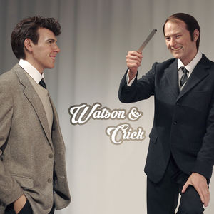 レジンアート置物カスタムメイドのワックスワーク科学者ワトソン人間サイズ超リアルなシリコン像販売 - Product Image 5