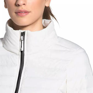 Veste longue d'hiver pour femmes grande taille duvet de canard rembourré respirant tissé confortable pour les femmes - Product Image 5