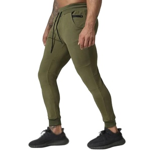 High Quality French Terry Lightweight Straight Mid <b>Polyester</b> Running Pockets Training Fitness Sports Sweatpants Gym <b>Joggers</b> Pant - Product Image 6