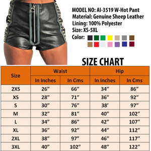 Shorts de Mujer de Cintura Alta con Cremallera, de Cuero, Transpirables, con Tela Vaquera Lisa y Decoración con Logotipo - Product Image 6