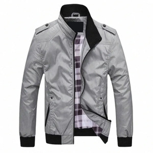 Blousons Bomber Épais Unisexe au Design Optimal, Couleur Unie, Respirants, pour l'Hiver, Service OEM, Col Montant, Fermeture Frontale – Vente en Gros - Product Image 1
