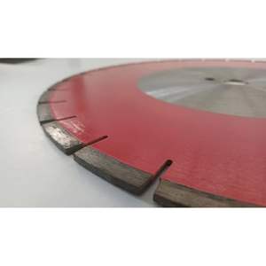 ใบเลื่อยตัดคอนกรีตแบบเปียก ขนาด 400 มม. สำหรับงานอุตสาหกรรม OEM พร้อมฟันเลื่อย 28 ซี่ - Product Image 4