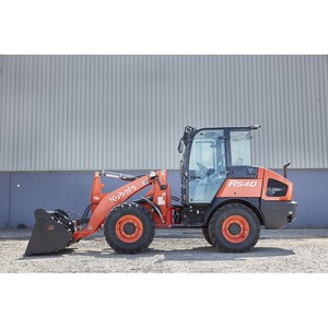 รถตักล้อยางคูโบต้า R430 ขนาดเล็ก รับน้ำหนักได้ 4 ตัน บุ้งกี๋หน้า สีส้ม - Product Image 4