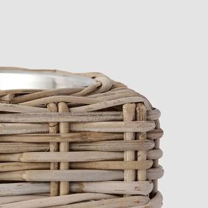 Soporte de cuenco doble para mascotas de ratán ecológico de alta calidad y comedero de cuenco Inox, comederos elevados para mascotas hechos a mano en Vietnam - Product Image 3