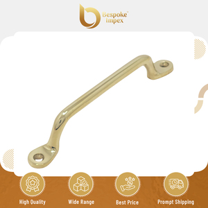 Poignée de porte et de fenêtre en laiton de qualité supérieure, design contemporain, 78g, finition laiton, poignée à barre unique, 5, Bespoke Impex vendant dans le monde entier - Product Image 2