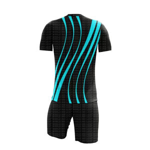 Ensemble d'uniformes de football personnalisés de haute qualité, respirant, en polyester, pour hommes et jeunes, qualité supérieure, uniforme de football personnalisé pour hommes - Product Image 3