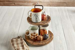 Plateau de service à plusieurs niveaux Sentiment en bois Plateau de charcuterie Plateau de fromage Plateau décoratif Taille personnalisée Couleur bois naturel - Product Image 3