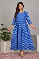 Robe de maternité personnalisée parfaite pour femmes enceintes, confortable, à manches longues pour l'allaitement, robe ample en coton, main douce, bloc imprimé