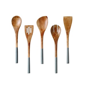 Ensemble de couverts en bois et résine Royal, design classique, passe au lave-vaisselle, collection 2 Brother's, pour la maison, la cuisine, les cadeaux d'affaires - Product Image 2