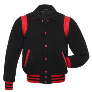Chaqueta de cuero de lana retro de inspiración vintage: suave, cálida y perfecta para ropa informal y looks de moda - Product Image 1