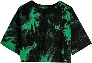 เสื้อครอปสำหรับผู้หญิงเสื้อครอปแขนสั้นผ้านุ่มใส่สบายสำหรับโยคะเลานจ์สตรีทแวร์แฟชั่นฤดูร้อน - Product Image 3
