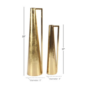 Manufacturer's <b>Unique</b> Handmade Metal Flower <b>Vase</b> New Design for Wedding Party Decorations Wholesale Traditional Flower <b>Vases</b> - Product Image 5
