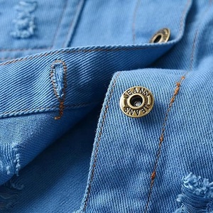 Ropa de Mezclilla para Bebés Recién Nacidos, Niños y Niñas, Estilo Nuevo, Camisas de Mezclilla a la Moda, Chaqueta de Mezclilla, Abrigo de Mezclilla para Bebés - Product Image 4