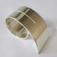 Anillo de servilleta de cristal de animales al por mayor para vajilla de fiesta de boda de mesa de alta calidad niquelado y chapado en oro acabado de forma redonda - Product Image 5