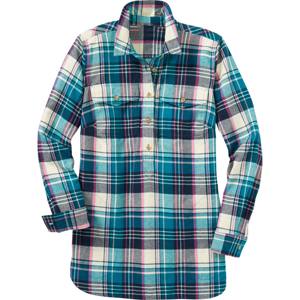 Camisa de franela a cuadros de gran tamaño para mujer: acogedora, cómoda e ideal para aventuras al aire libre y ropa informal - Product Image 1