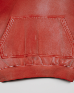 Sweat-shirt à capuche d'hiver personnalisé OEM pour homme, haute qualité, en polyester/coton épais, délavé au soleil, délavé à l'acide, délavé à la pierre, 350 g/m² - Product Image 4