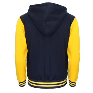Nouveau design de sweats à capuche pour hommes sweats personnalisés blouson aviateur unisexe à fermeture éclair pour hommes sweat à capuche de style bouton avant - Product Image 2