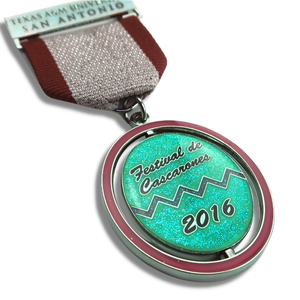 Medalla Fabricación Diseño personalizado Brillo Medalla Fiesta Esmalte Medailles - Product Image 6