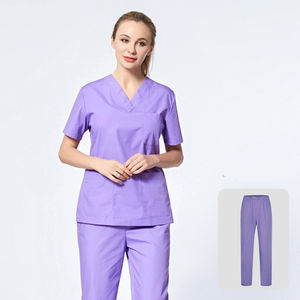 Costume de gommage d'infirmière médicale professionnelle meilleure qualité uniforme d'hôpital gommages en tissu tissé - Product Image 1