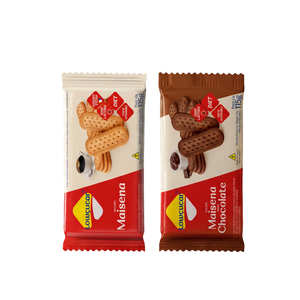 Biscuits et gâteaux brésiliens premium sans sucre, marque Lowsugar, saveurs variées, chocolat, collations diététiques Maisena - Product Image 1