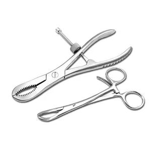 Fórceps de sujeción de hueso de acero inoxidable, alicates autocentrantes, fórceps de hueso quirúrgico, instrumentos ortopédicos de Surgiright Instrument - Product Image 3