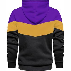 Pulls à capuche personnalisés et sweatshirts à manches longues pour hommes vêtements de sport d'hiver avec motif brodé Vente en gros - Product Image 4