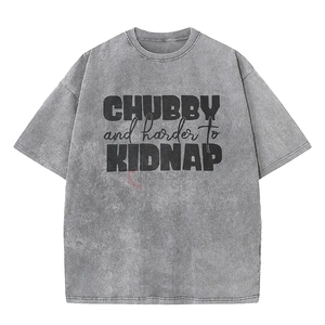 T-shirt vintage 100% coton pour hommes Streetwear ample surdimensionné avec motif vierge et motif imprimé pour le printemps et l'été vente en gros - Product Image 1