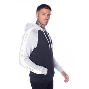 เสื้อฮู้ดผ้าฝ้ายพิมพ์ลายพัฟสำหรับผู้ชายเสื้อฮู้ดโอเวอร์ไซส์พิมพ์ลายแบบปักกำหนดเองได้สำหรับ100% - Product Image 5