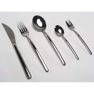 Ensemble de couverts modernes en acier inoxydable avec poignée creuse unique Ensemble de couverts de haute qualité pour restaurant mariage maison hôtel - Product Image 2