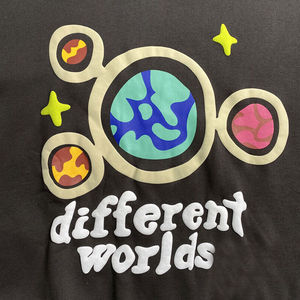 เสื้อฮู้ดผ้าคอตตอนสำหรับสตรีทแวร์เสื้อมีฮู้ดผ้า100% มีลายพิมพ์ระบายความร้อนแบบกำหนดเองโลโก้3D - Product Image 6