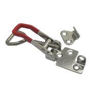 Loquet à bascule industriel en acier inoxydable 304 robuste zingué pour boucle fermeture éclair matériel produit carton boîte emballage